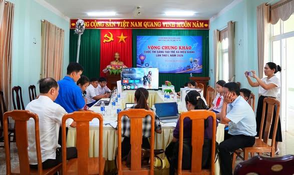 20 sản phẩm dự thi “Sáng tạo trẻ xã Hiếu Giang” lần thứ I năm 2026