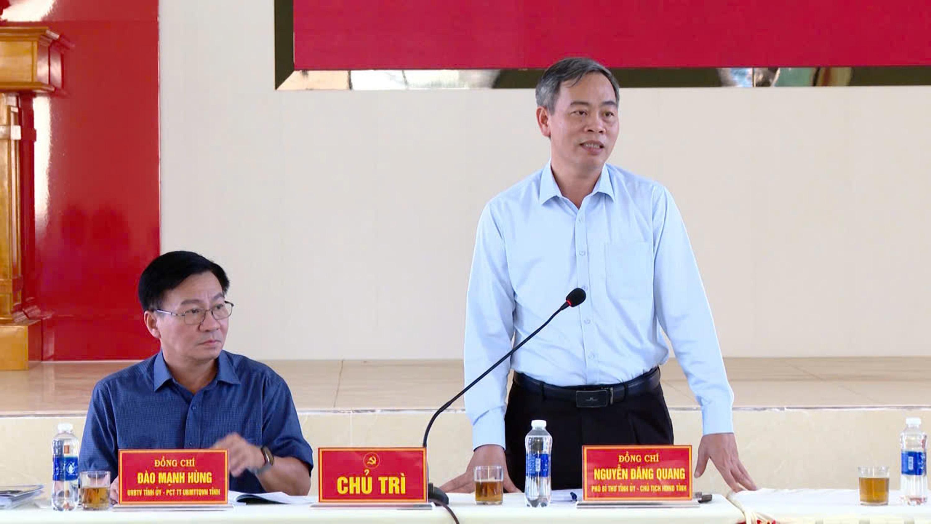 Tỉnh ủy Quảng Trị duyệt nội dung Đại hội Đảng bộ xã Hiếu Giang lần thứ I, nhiệm kỳ 2025 - 2030