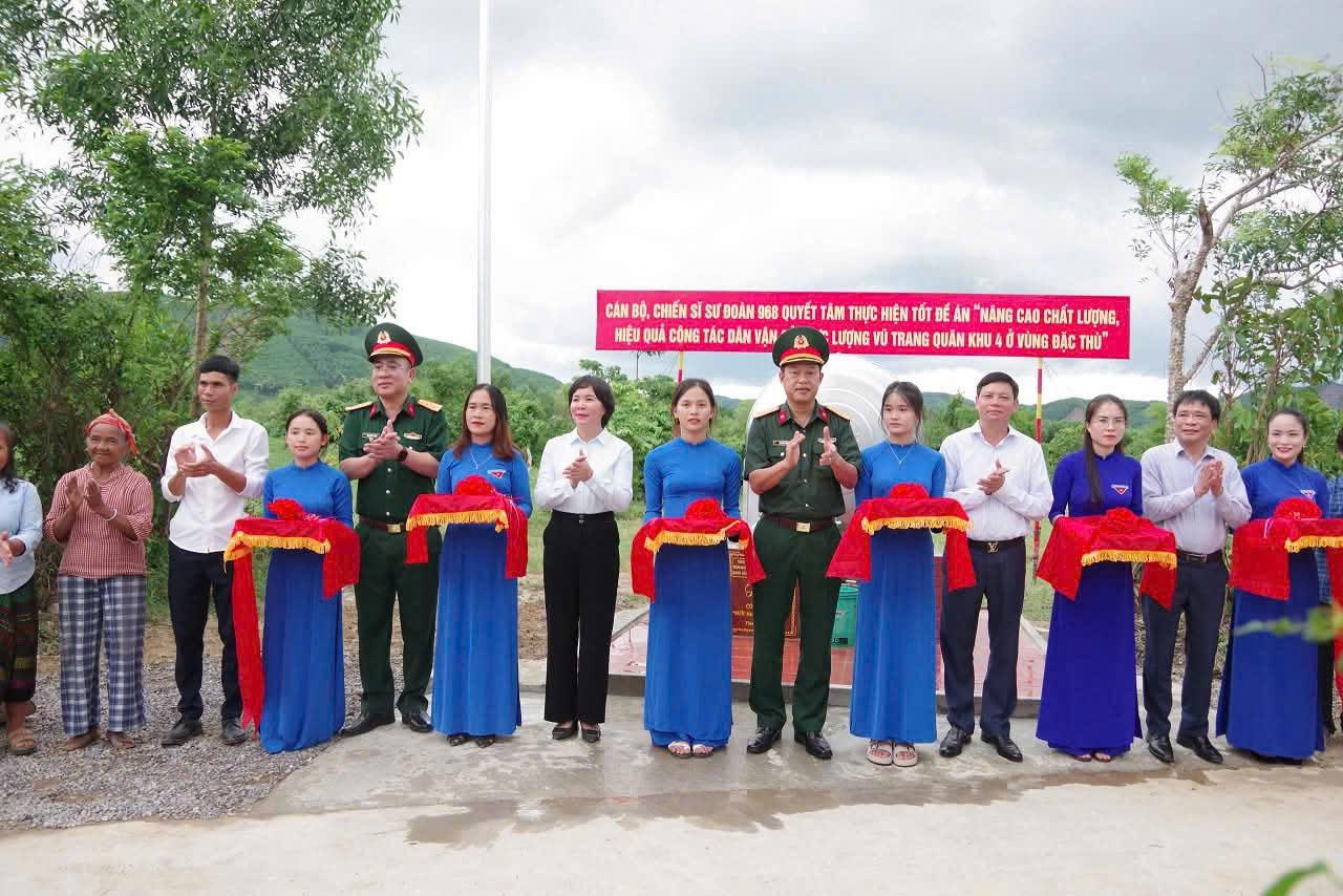 Khánh thành và bàn giao công trình “Nước sạch vì cộng đồng” cho người dân thôn Bản Chùa