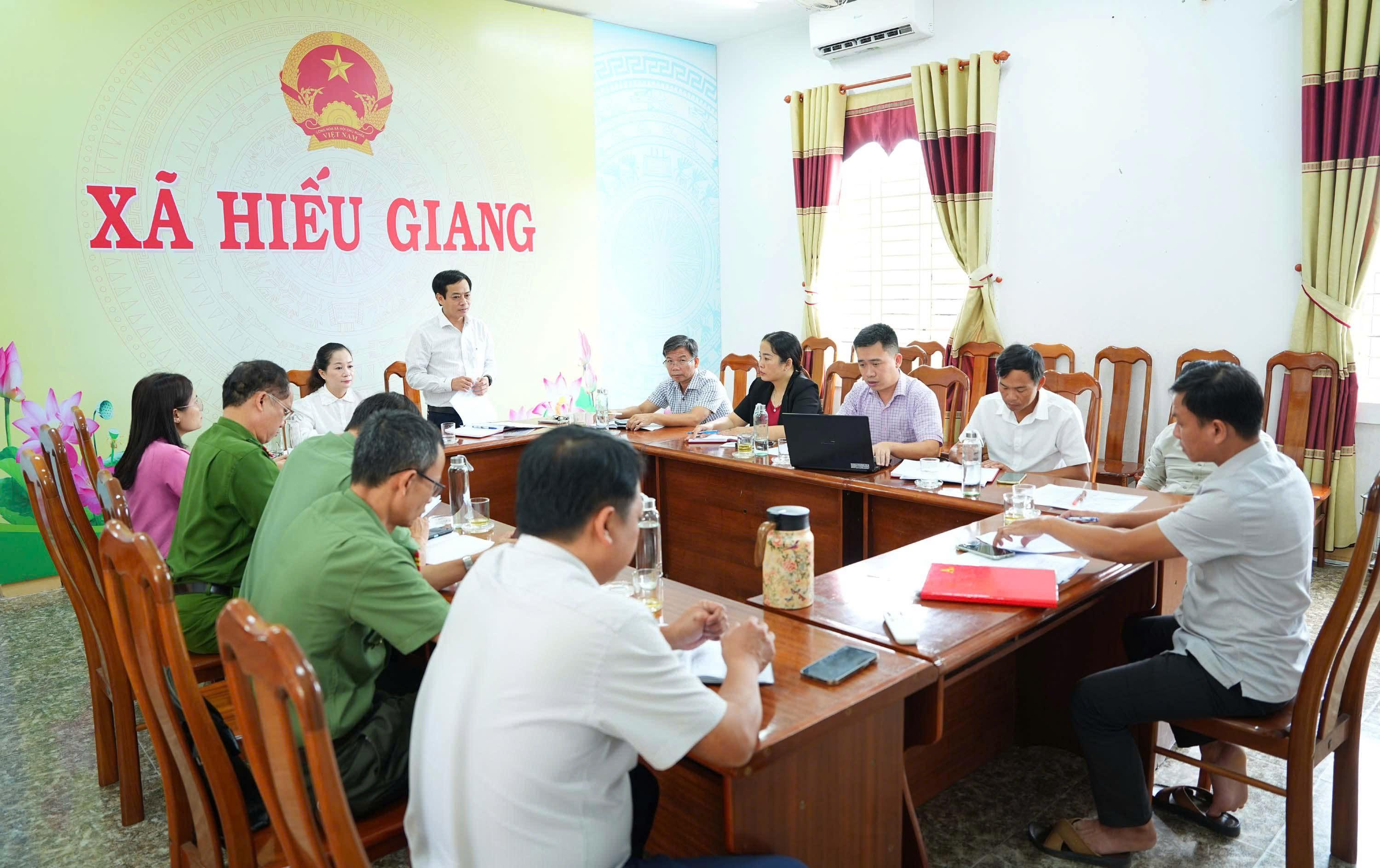 HĐND xã Hiếu Giang giám sát công tác phòng, chống tội phạm và tệ nạn xã hội