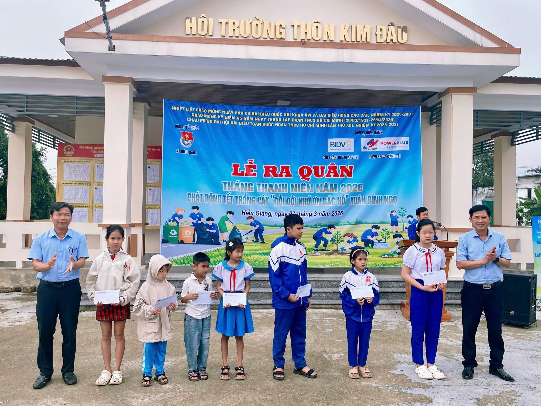 Sôi nổi các hoạt động tại lễ ra quân tháng thanh niên năm 2026