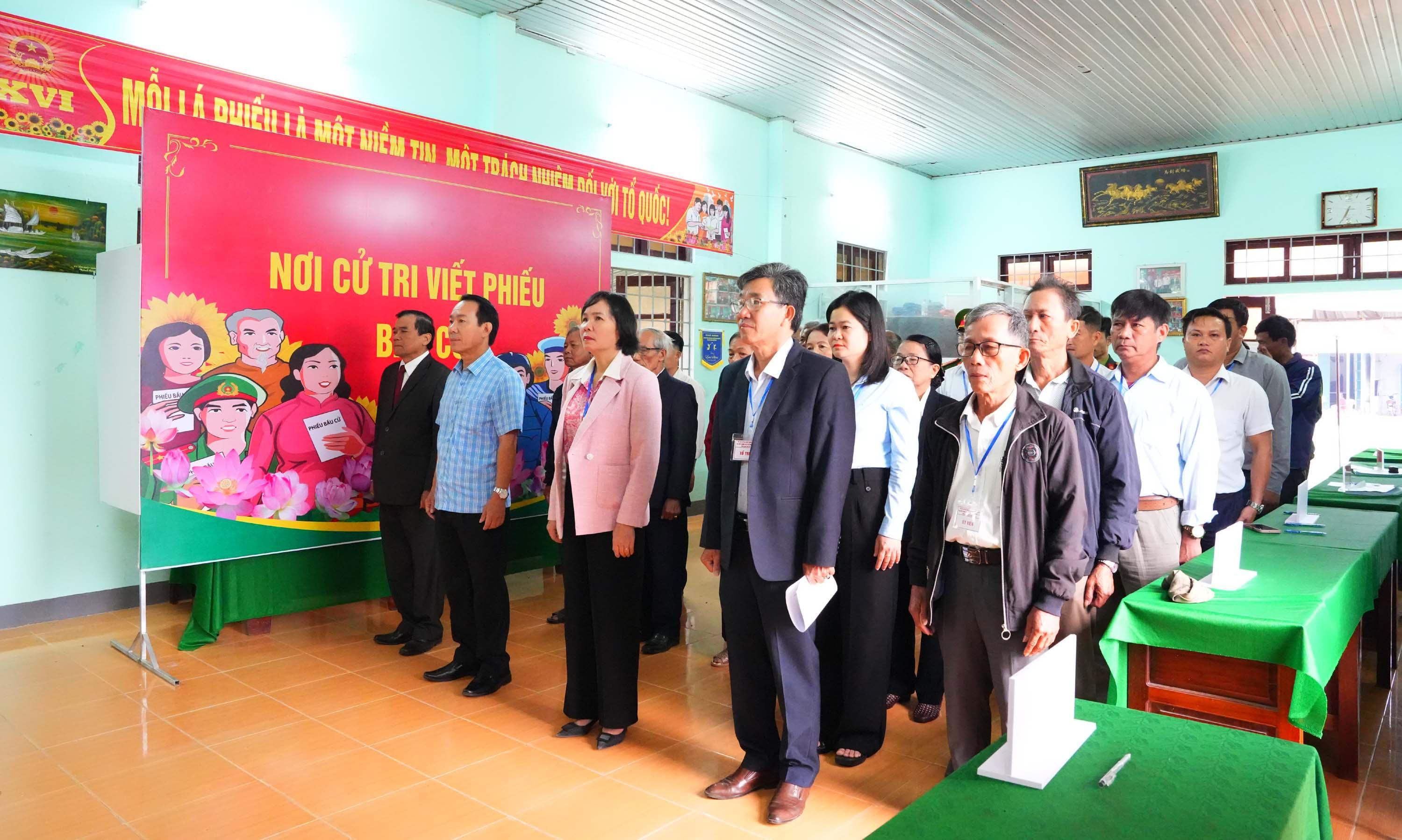 Xã Hiếu Giang tưng bừng khai mạc bầu cử đại biểu Quốc hội khóa XVI và đại biểu HĐND các cấp nhiệm kỳ 2026-2031